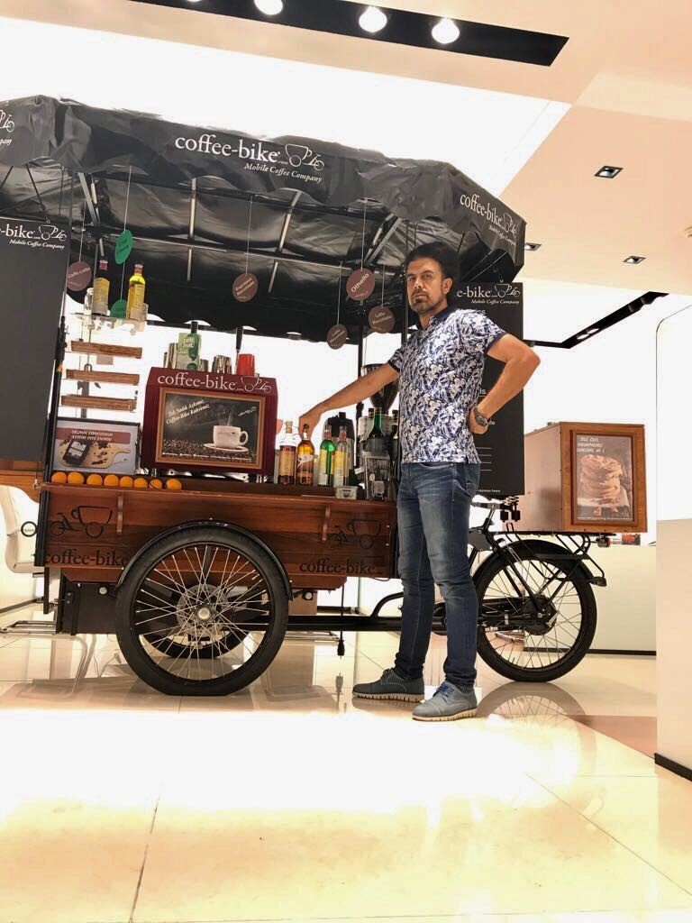 Türkiye de bir ilk; Coffee-Bike